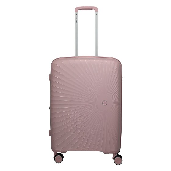 Travelite Tamaris x Travelite Voyaage 4 Rollen Trolley M 66 cm mit Dehnfalte
