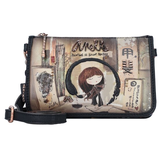 Anekke Shoen Black Umhängetasche 21 cm