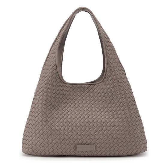 LES VISIONNAIRES Paz Weave Silky Schultertasche Leder 42 cm