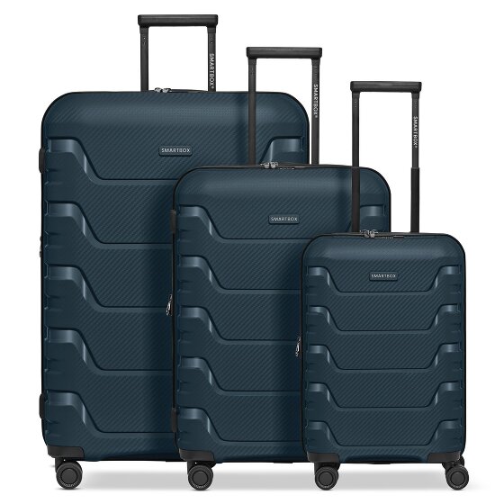 Smartbox Edition 01 4 Rollen Kofferset 3-teilig mit Dehnfalte