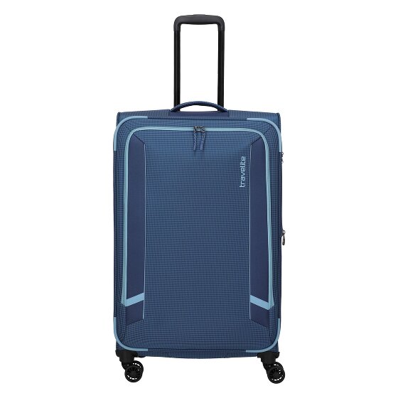 Travelite Corsiica 4 Rollen Trolley L 77 cm mit Dehnfalte