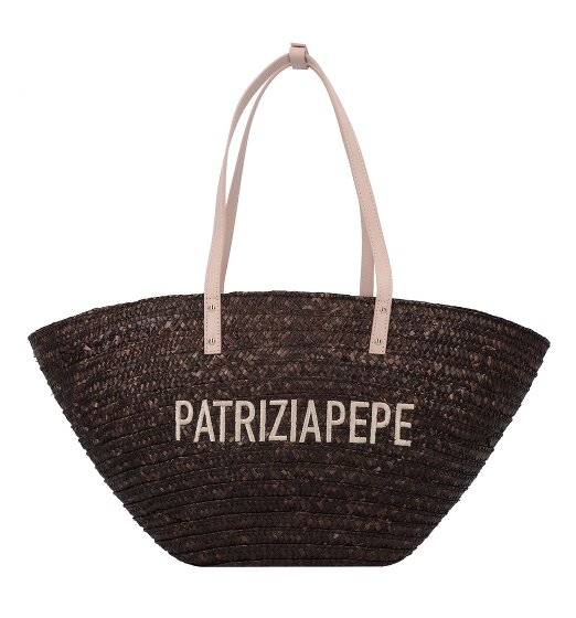 Patrizia Pepe Summer Straw Shopper Tasche 51 cm