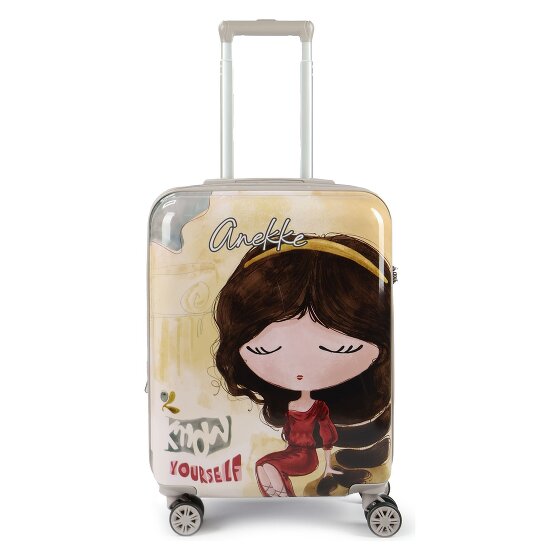 Anekke Muse 4 Rollen Kabinentrolley 55 cm mit Dehnfalte