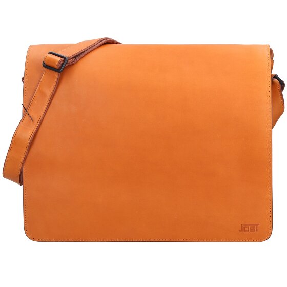 Jost Futura Umhängetasche L Leder 35 cm Laptopfach