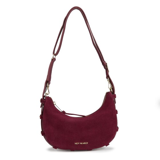Hey Marly Lifetime Sister Suede Schultertasche Leder 25 cm