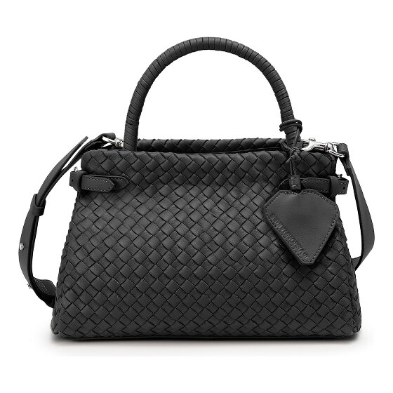 LES VISIONNAIRES Issac Weave Handtasche Leder 31 cm