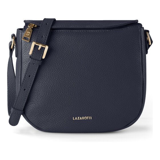 Lazarotti Bologna Leather Crossbody Umhängetasche Leder 25 cm