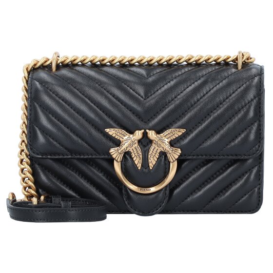 PINKO Love One Umhängetasche Leder 21 cm