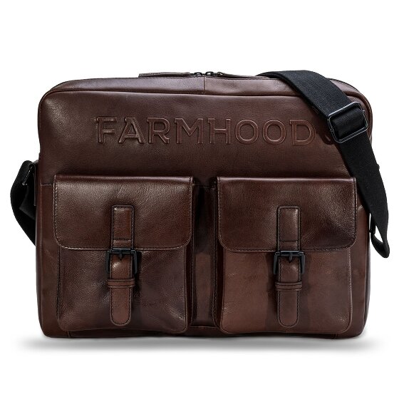 Farmhood Memphis Aktentaschen Messenger Leder 38 cm Laptopfach