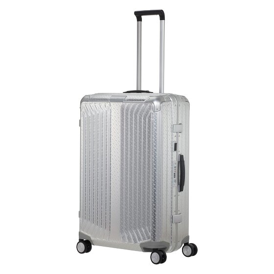 Samsonite Lite-Box Alu Boss Edition 4-Rollen Trolley Aluminium 76 cm