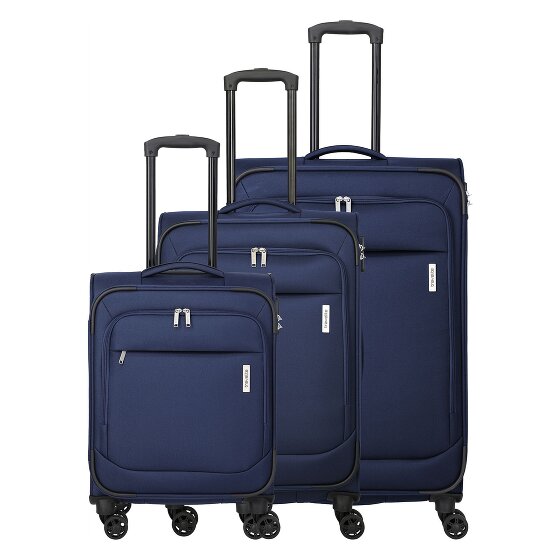 Travelite Priego 4 Rollen Kofferset 3-teilig