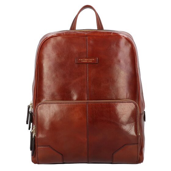 The Bridge Vespucci Business-Rucksack Leder 41 cm Laptopfach