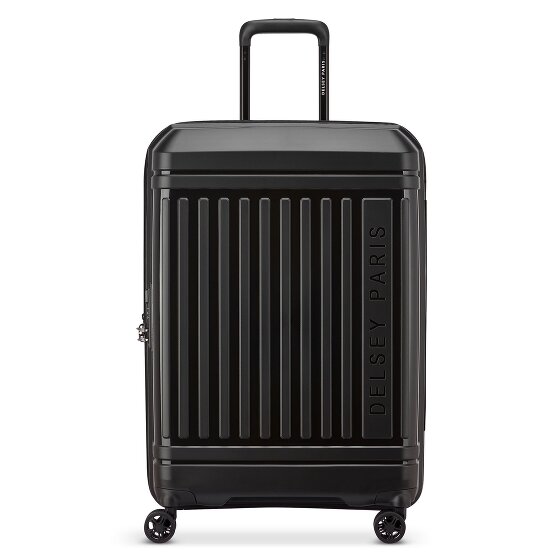 Delsey Paris Lutece Se 4 Rollen Trolley 68 cm mit Dehnfalte
