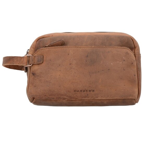 Harold's Antic Kulturbeutel Leder 26 cm