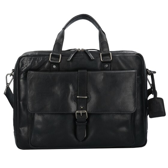 Leonhard Heyden Roma Aktentasche Leder 40 cm Laptopfach