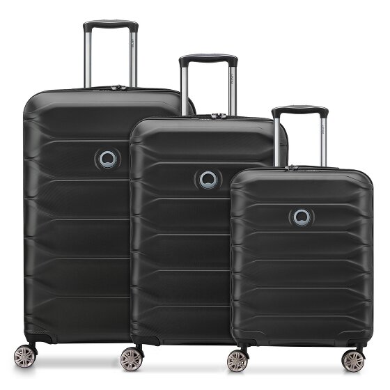 Delsey Paris Meteor 4 Rollen Kofferset 3-teilig mit Dehnfalte