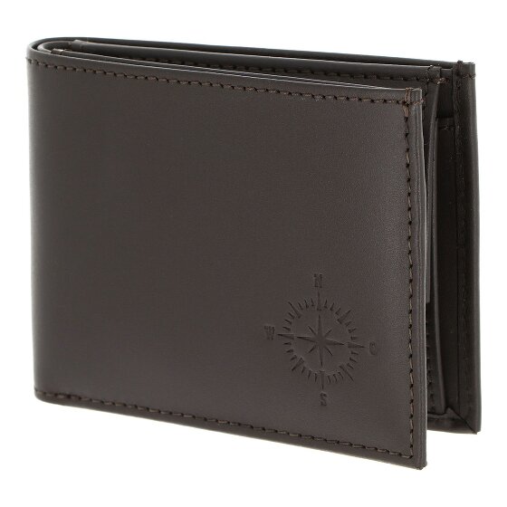 oxmox Leather Geldbörse RFID Schutz Leder 11 cm