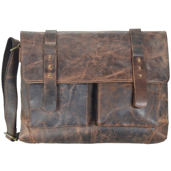 Greenland Nature Classic Messenger Leder 41 cm