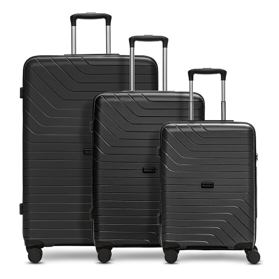 Redolz Essentials 05 3-SET 4 Rollen Kofferset 3-teilig