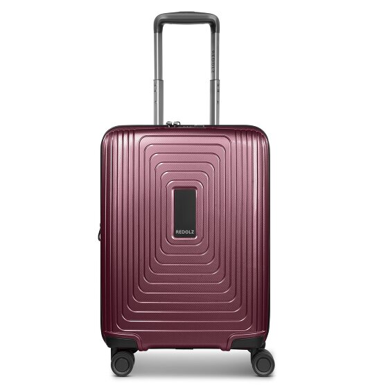 Redolz Essentials 14 4 Rollen Kabinentrolley 55 cm mit Dehnfalte