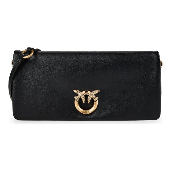 PINKO Love Soft Clutch Tasche Leder 27 cm