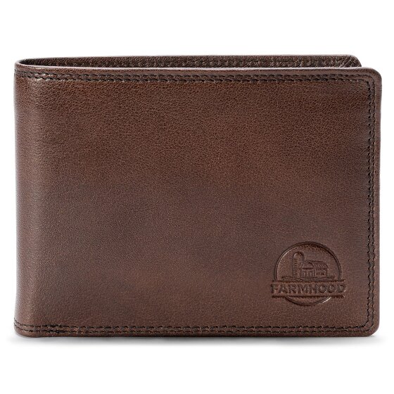 Farmhood Memphis Geldbörse RFID Schutz Leder 12.5 cm