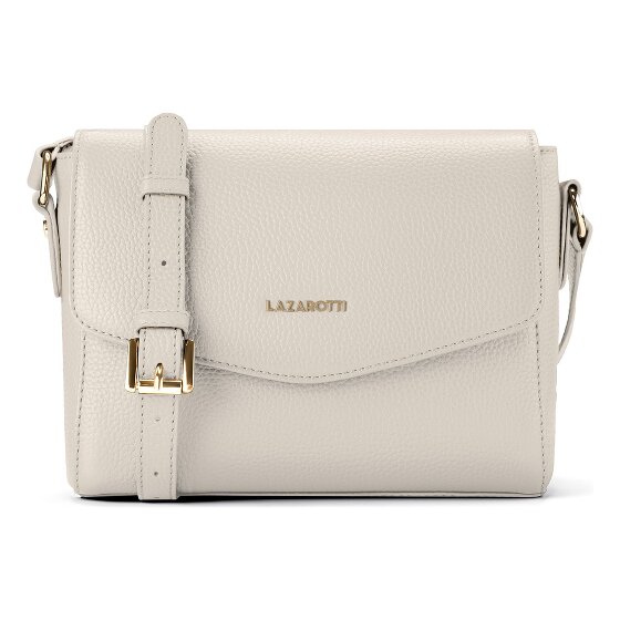 Lazarotti Bologna Leather Crossbody Umhängetasche Leder 22 cm