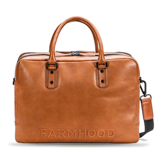 Farmhood Memphis Aktentasche Leder 42 cm Laptopfach