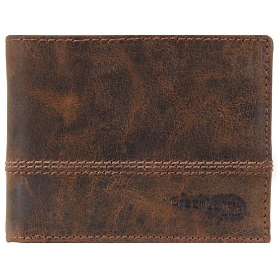 Greenland Nature Classic Geldbörse Leder 12 cm
