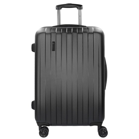 bugatti Lima 2.0 4-Rollen Trolley 66 cm mit Doppelrollen