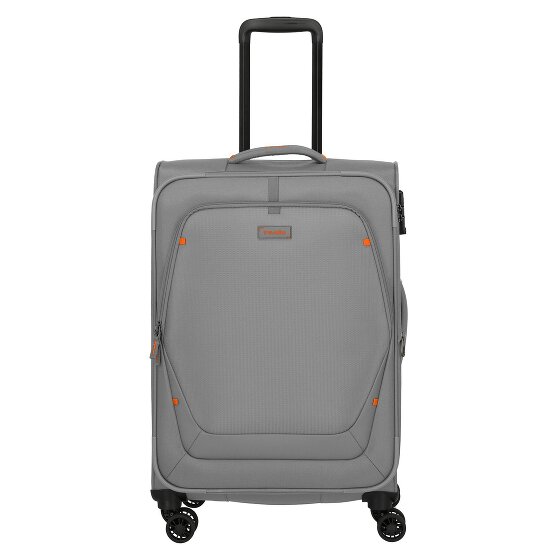 Travelite Umbria 4 Rollen Trolley M 67 cm mit Dehnfalte