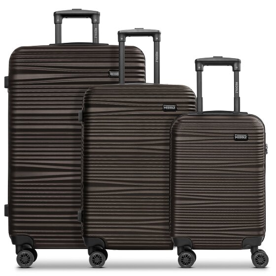 Redolz Essentials 16 3-SET 4 Rollen Kofferset 3-teilig