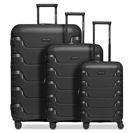 Smartbox Edition 01 4 Rollen Kofferset 3-teilig mit Dehnfalte