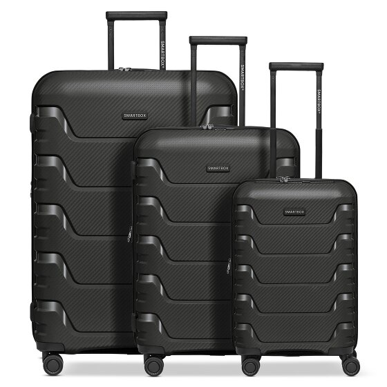 Smartbox Edition 01 4 Rollen Kofferset 3-teilig mit Dehnfalte