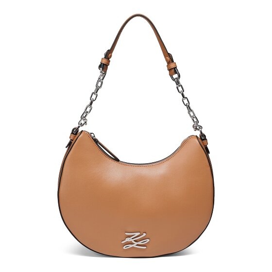 Karl Lagerfeld Autograph Schultertasche Leder 28 cm