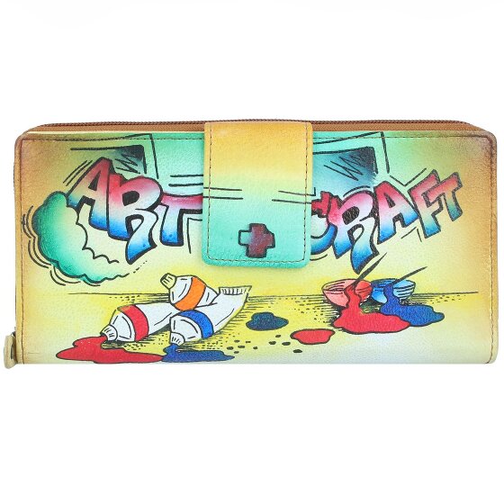 Greenland Nature Art+Craft Geldbörse RFID Leder 20 cm