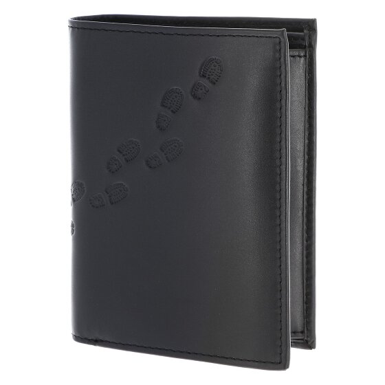 oxmox Leather Geldbörse RFID Schutz Leder 13 cm