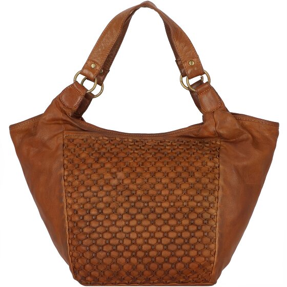 Greenland Nature Femi & Nine Schultertasche Leder 38 cm