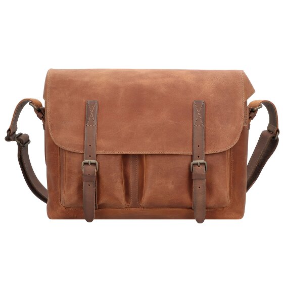 aunts & uncles Good Old Friends Bro Messenger Leder 39 cm Laptopfach