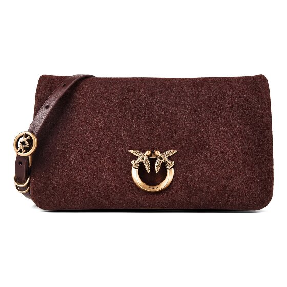 PINKO Love Soft Clutch Tasche Leder 20 cm