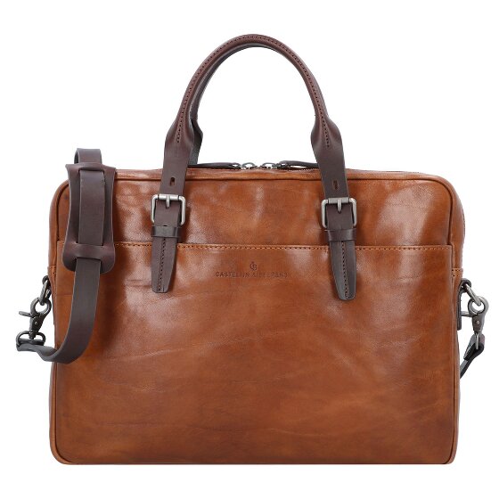 Castelijn & Beerens Rien Aktentasche RFID Leder 41 cm Laptopfach