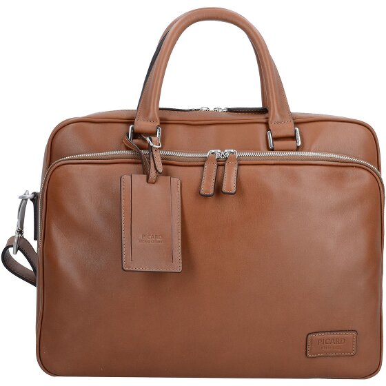 Picard Authentic Aktentasche Leder 38 cm Laptopfach