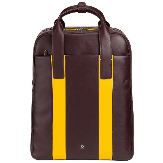 DuDu Rucksack Leder 40 cm Laptopfach