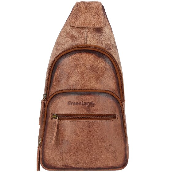 Greenland Nature Mascu & Line Umhängetasche Leder 39 cm