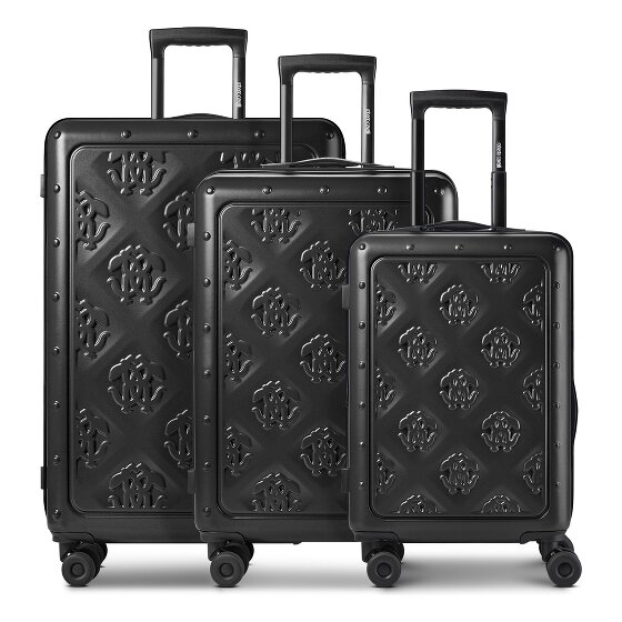 Roberto Cavalli Florence 4 Rollen Kofferset 3-teilig mit Dehnfalte