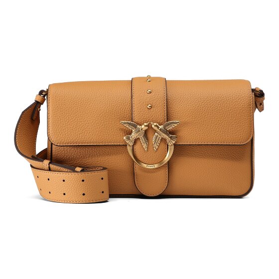 PINKO Love One Umhängetasche Leder 27 cm