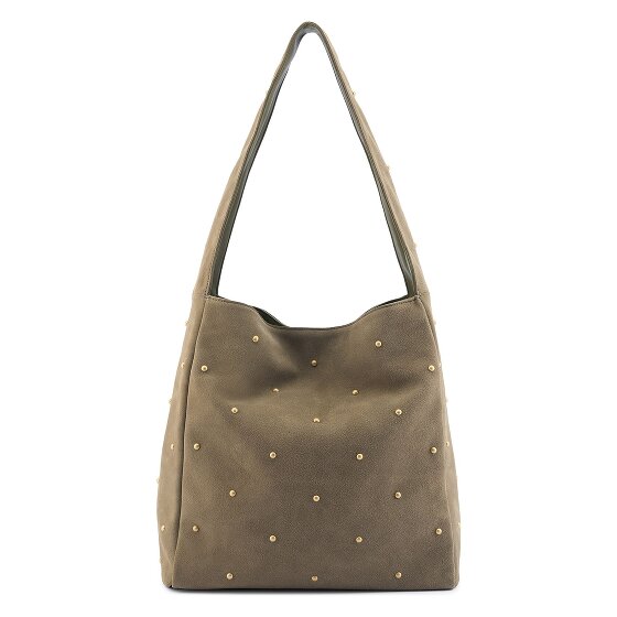 FredsBruder The Beaded One Schultertasche Leder 32 cm