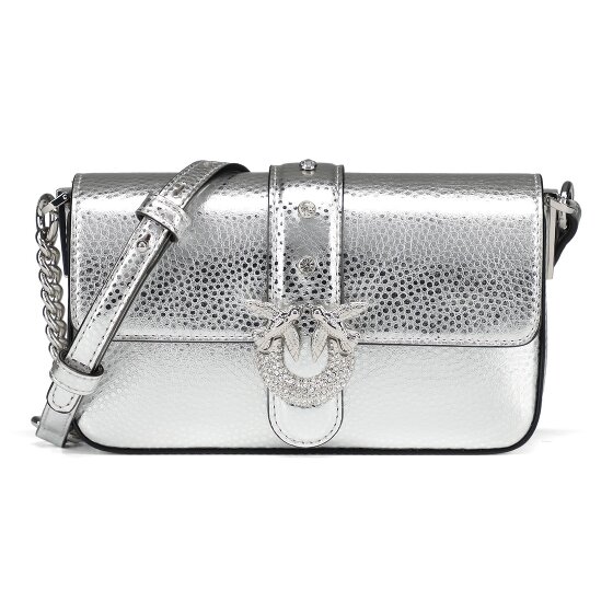 PINKO Love One Mini Bag Umhängetasche Leder 18 cm