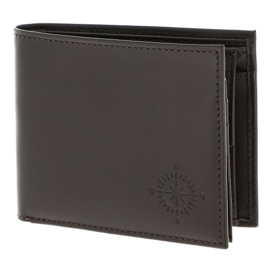 oxmox Leather Geldbörse RFID Schutz Leder 10 cm