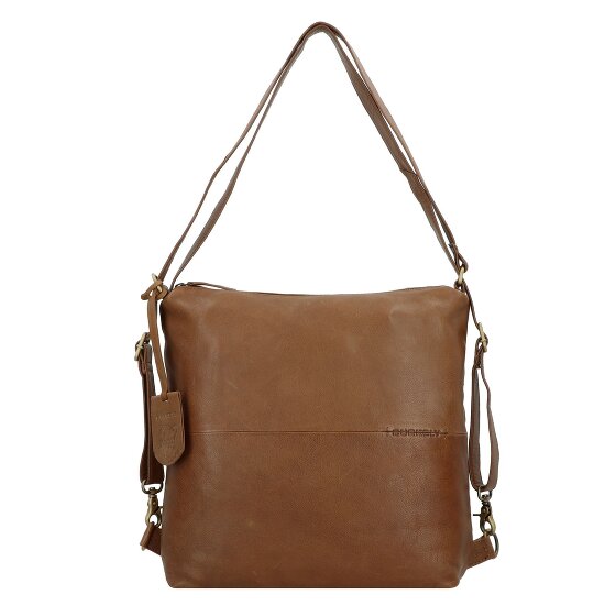 Burkely Natural Norah Schultertasche Leder 32 cm